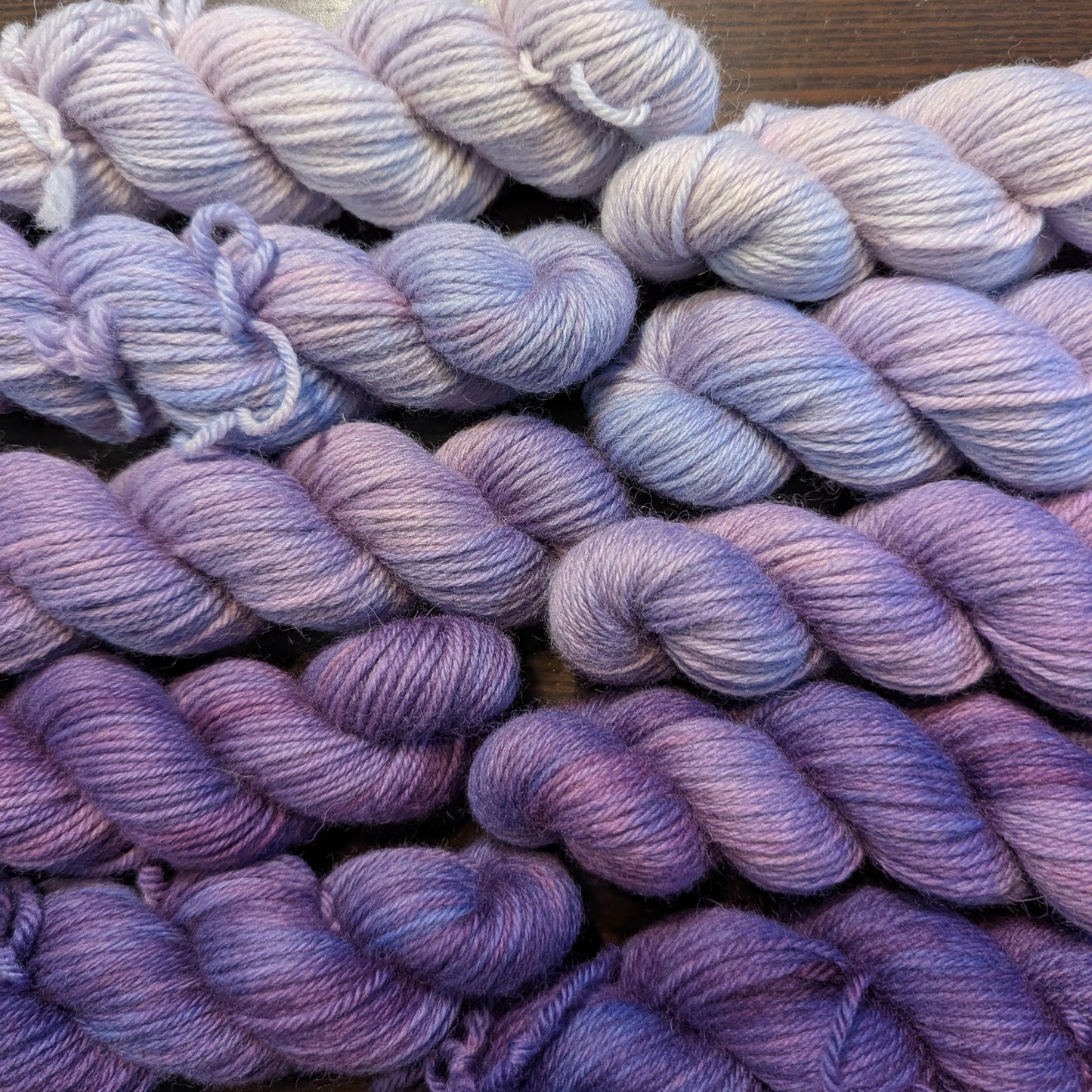 100% DK Wool Kits - Purples