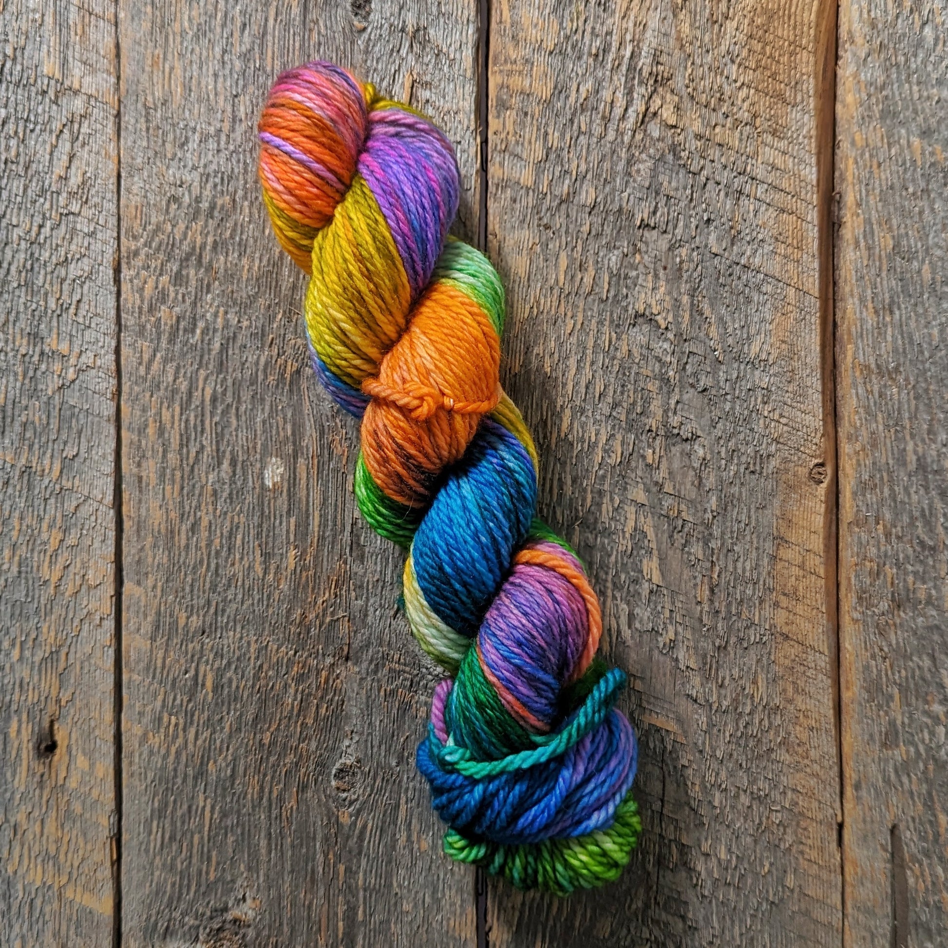 Hand Dyed Bulky Yarn