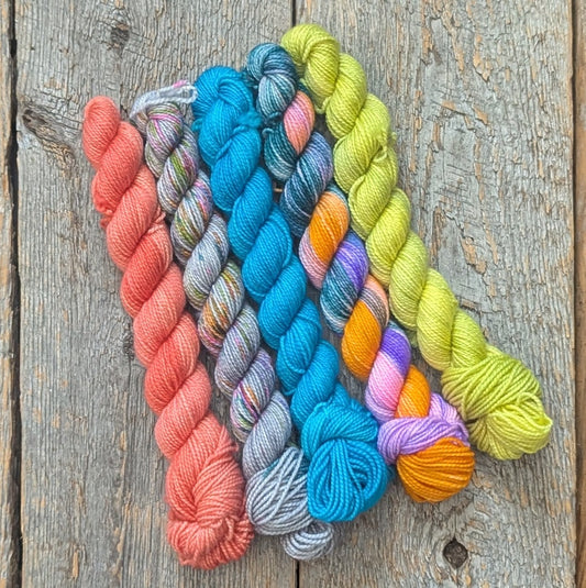 Bright Lights Big City Mini Skein Set