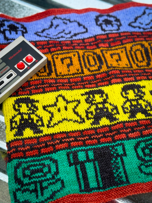 Video Game Cowl Yarn Bundle