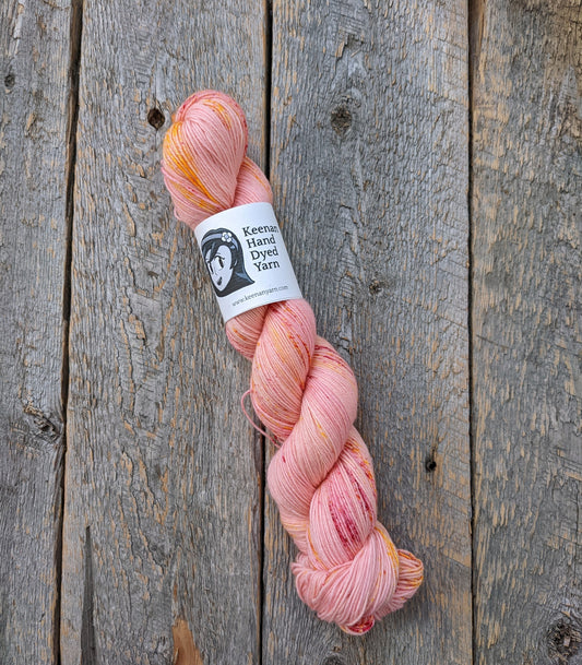 A Peony for Your Thoughts Sock Yarn