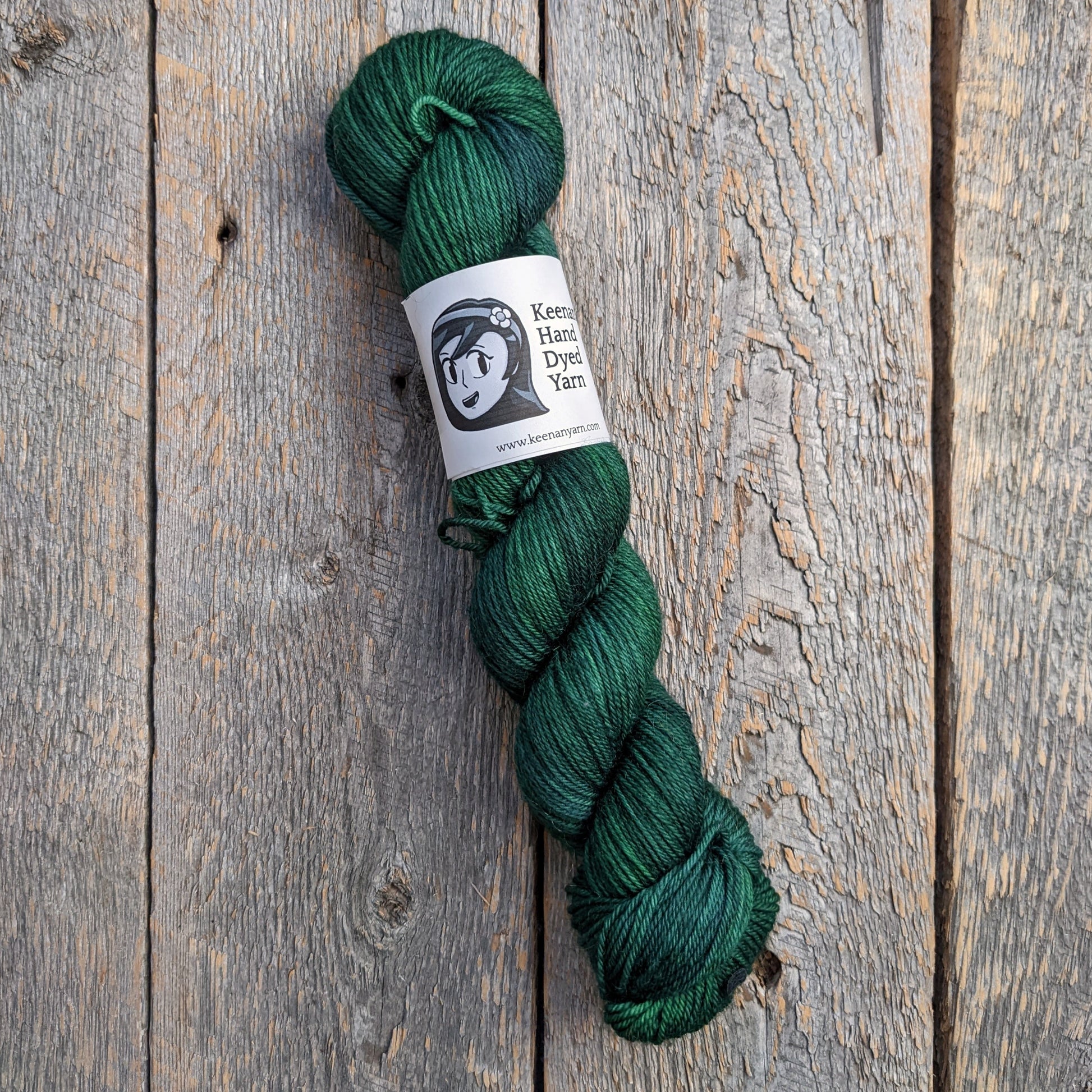 green BFL, bluefaced leicester, yarn, DK yarn, green yarn, superwash