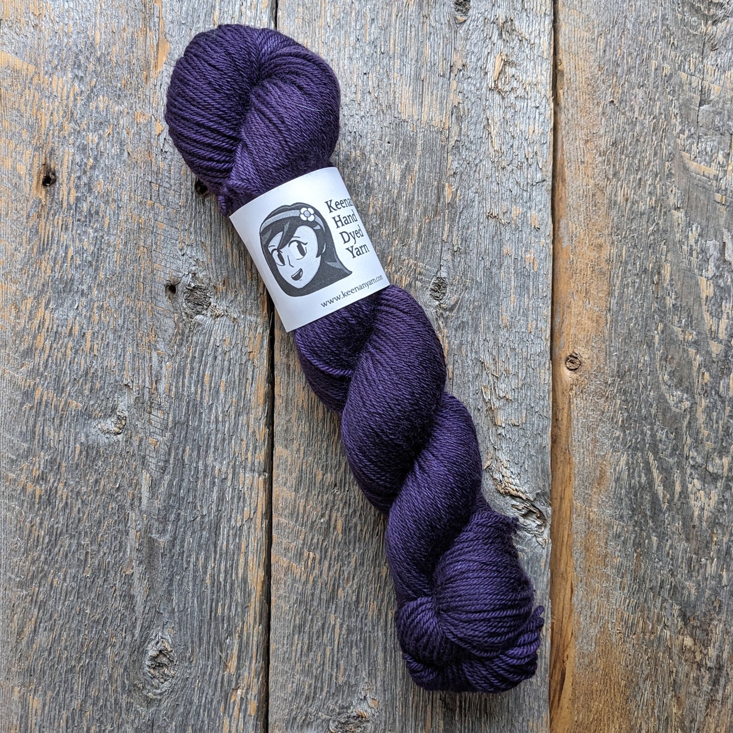 purple BFL yarn, purple bluefaced leicester yarn, DK yarn, purple yarn, superwash