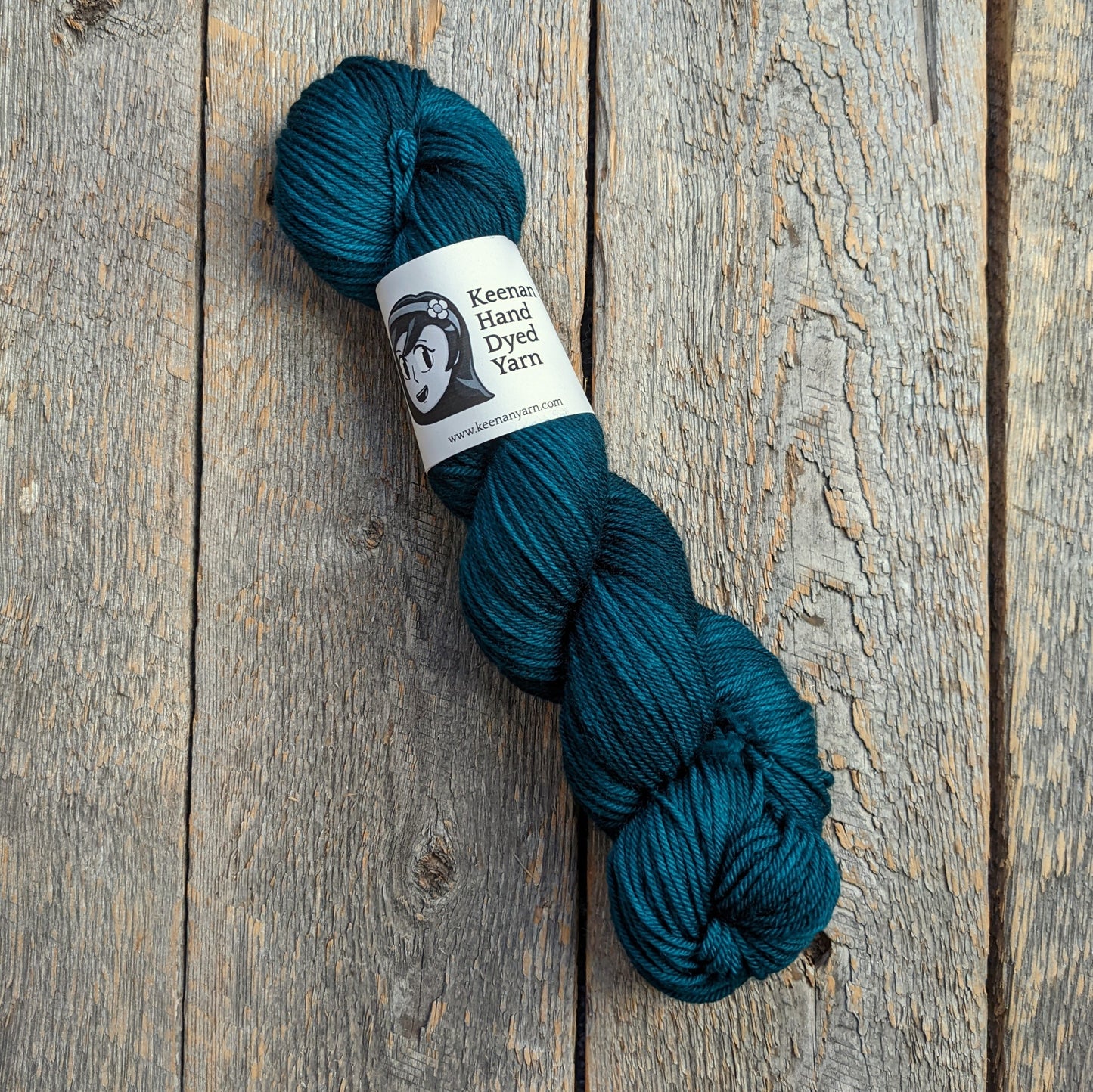 dark teal BFL, bluefaced leicester, yarn, DK yarn, dark teal yarn, superwash